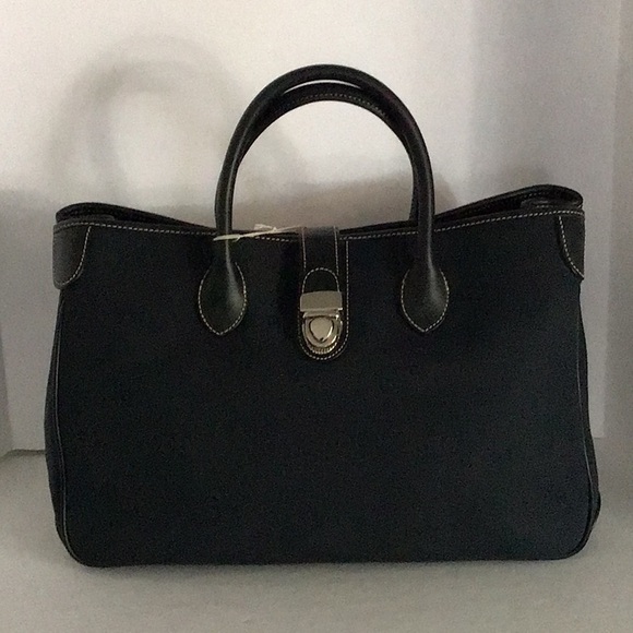 🛍️🛍️NEW DOONEY & BURKE 🛍️🛍️.              DOUBLE HANDLE BAG - Picture 1 of 11